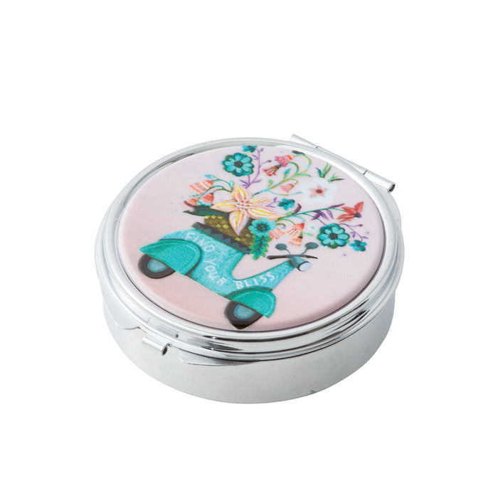 Enesco Scoot-In Through Life Pill Box