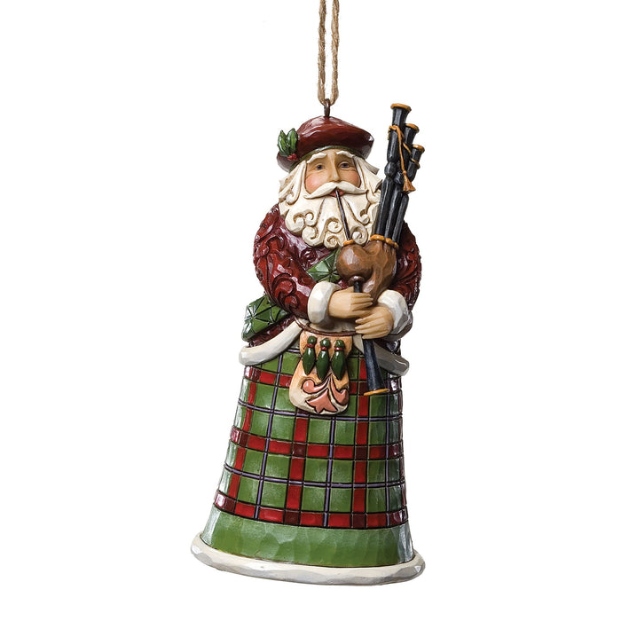 Enesco Scottish Santa Ornament