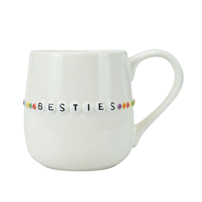 Enesco Sculpted Bead Bestie Mug
