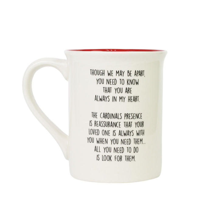 Enesco Sculpted Cardinal Mug