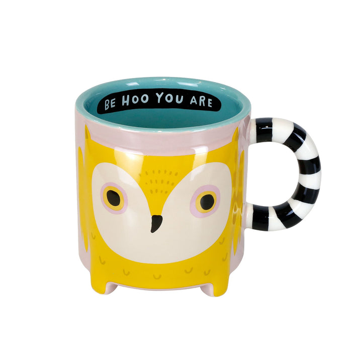Enesco Sculpted Owl Mug