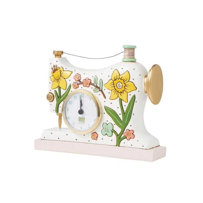Enesco Sew Happy Desk Clock