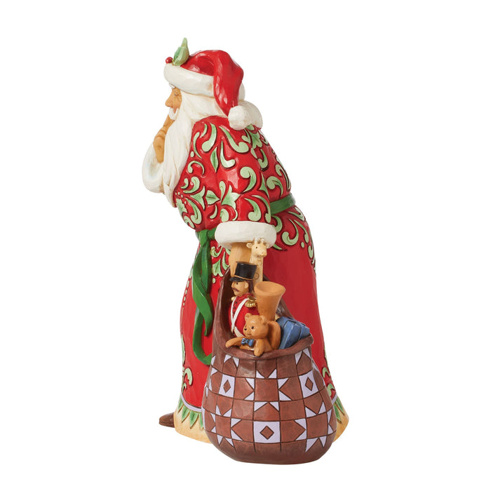 Enesco Shush Santa Figurine