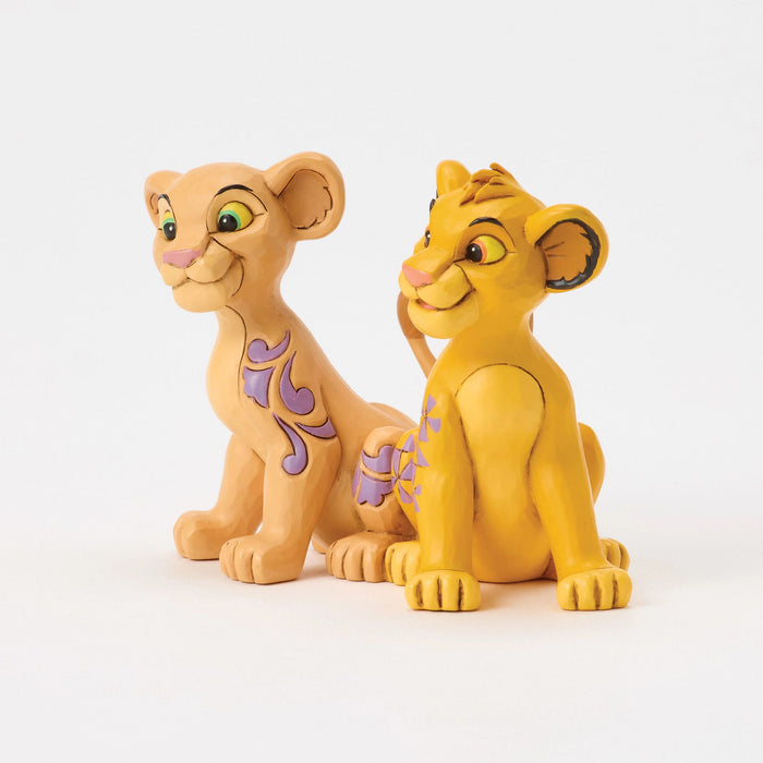 Enesco Simba & Nala Heart Tails