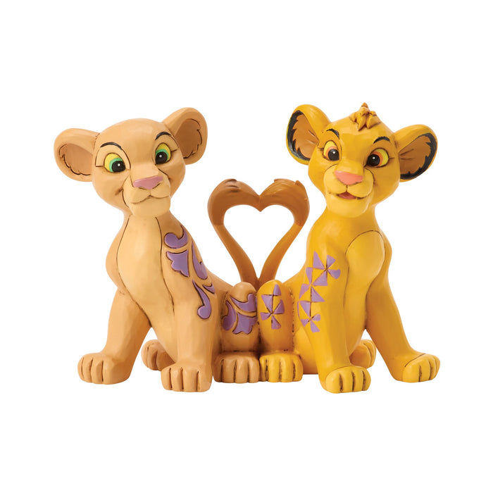 Enesco Simba & Nala Heart Tails
