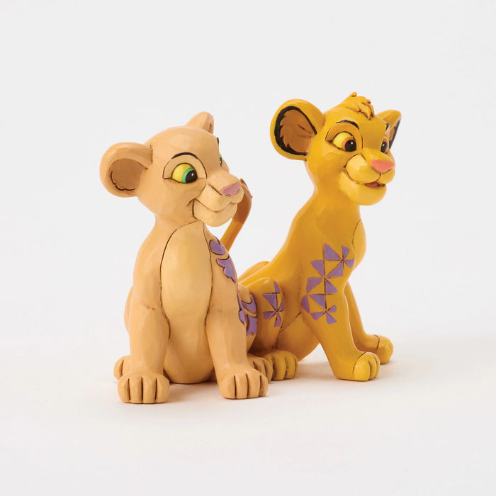 Enesco Simba & Nala Heart Tails