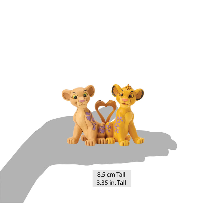 Enesco Simba & Nala Heart Tails