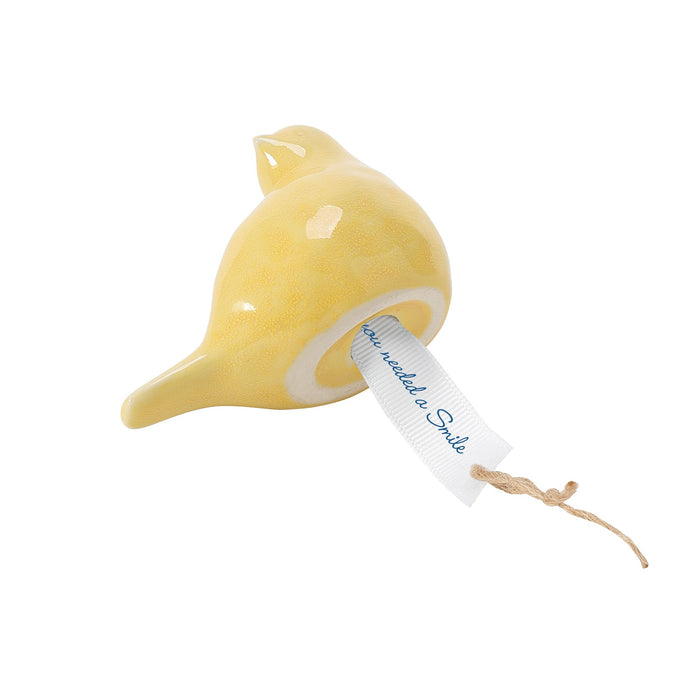Enesco Smile Messenger Bird Yellow