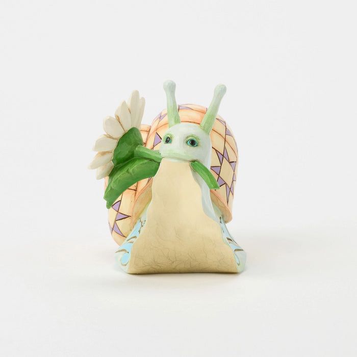 Enesco Snail With Daisy Flower Fig