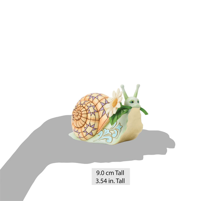 Enesco Snail With Daisy Flower Fig