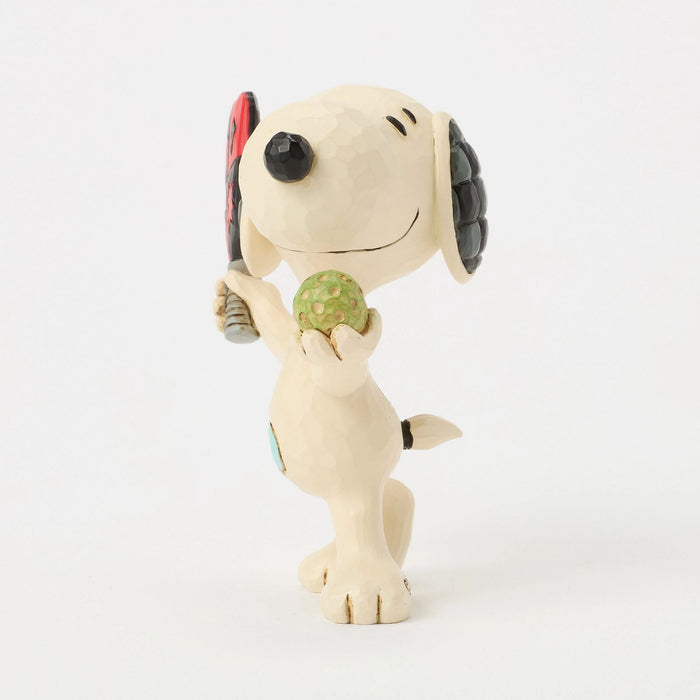 Enesco Snoopy Playing Pickleball Mini