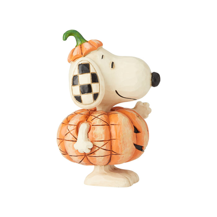 Enesco Snoopy Pumpkin Mini Fig