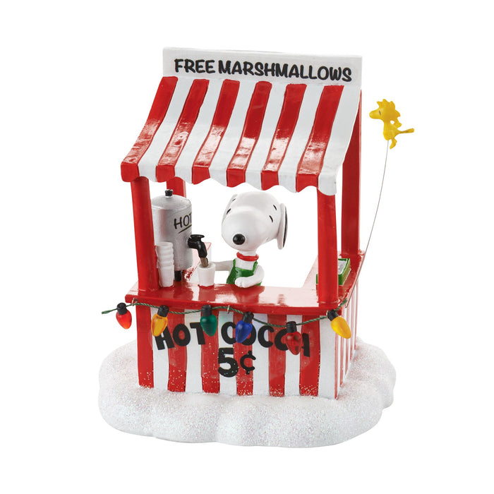 Enesco Snoopy's Cocoa Stand