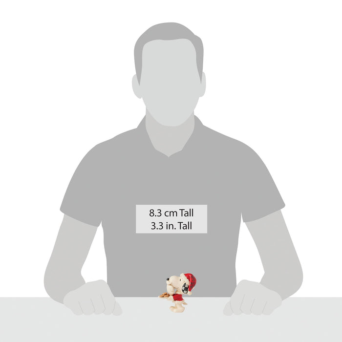 Enesco Snoopy Santa Mini