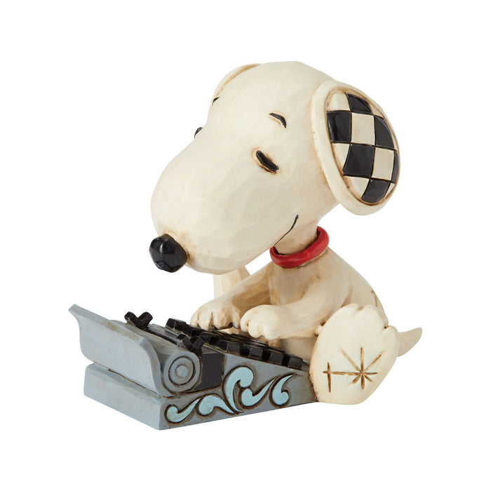 Enesco Snoopy Typing Mini