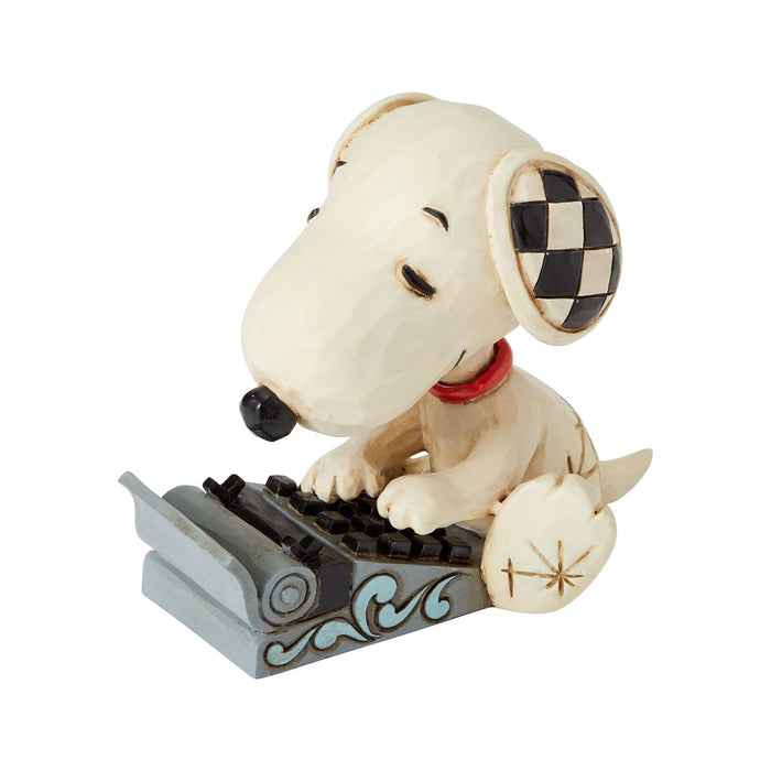 Enesco Snoopy Typing Mini