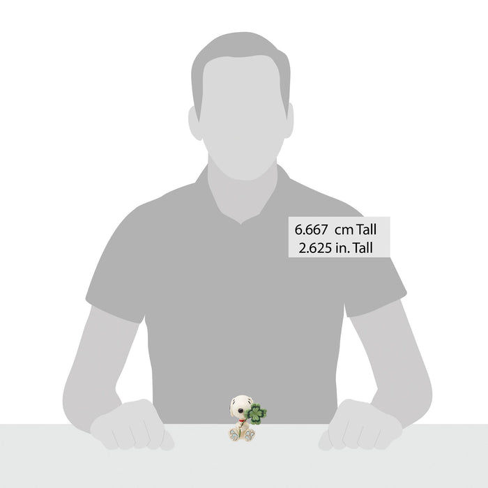 Enesco Snoopy With Clover Mini