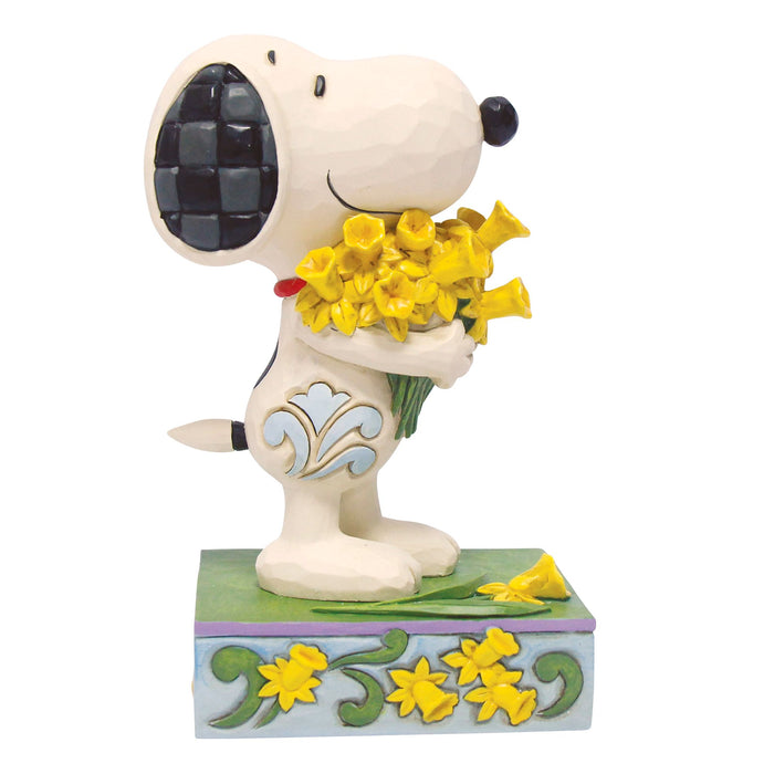 Enesco Snoopy with Daffodils