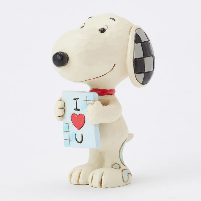 Enesco Snoopy With Love Sign Mini
