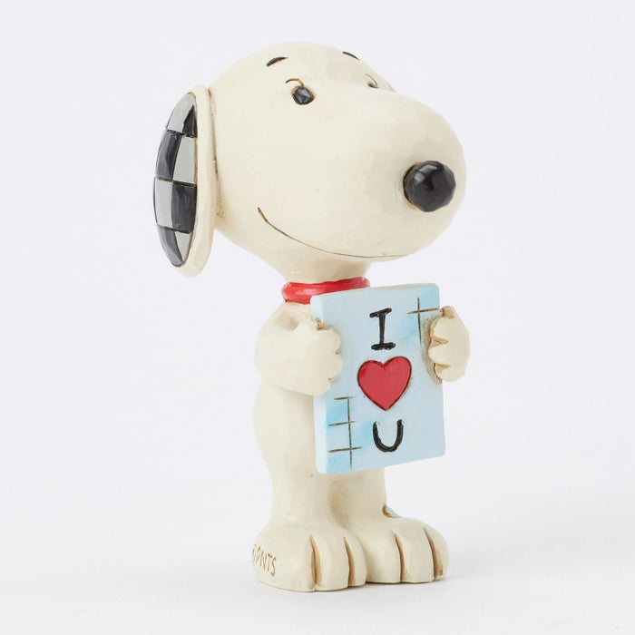 Enesco Snoopy With Love Sign Mini