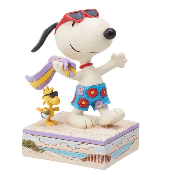 Enesco Snoopy & Woodstock At Beach