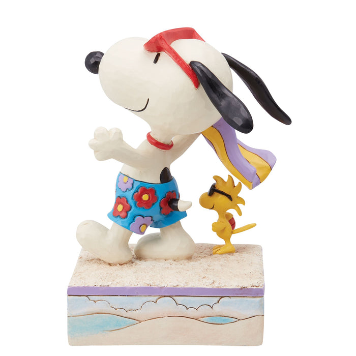 Enesco Snoopy & Woodstock At Beach