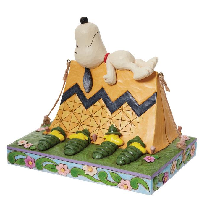 Enesco Snoopy & Woodstock Camping