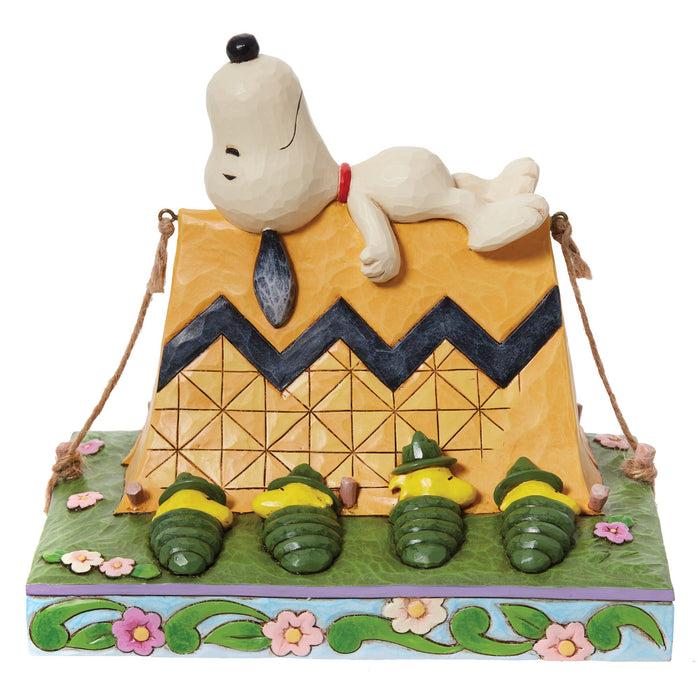 Enesco Snoopy & Woodstock Camping