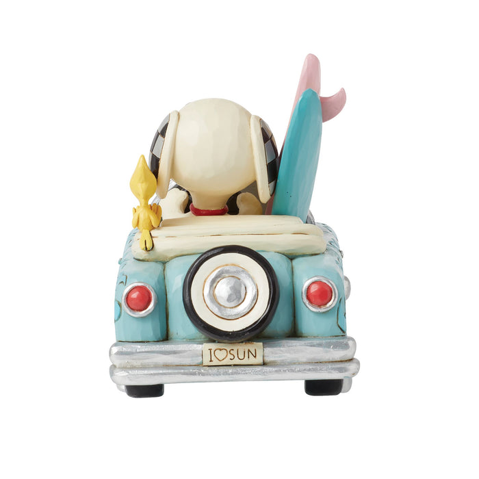 Enesco Snoopy & Woodstock In Car Surf