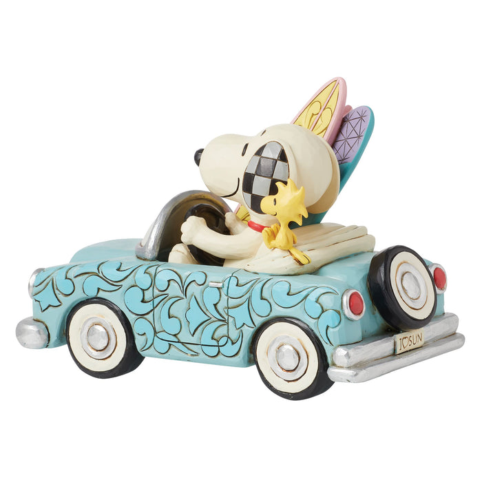 Enesco Snoopy & Woodstock In Car Surf
