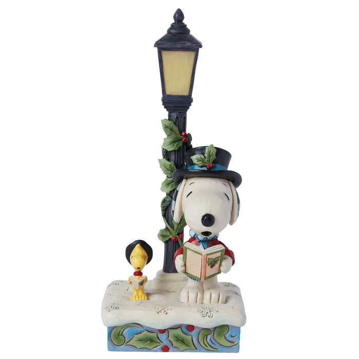 Enesco Snoopy & Woodstock Lamp Post