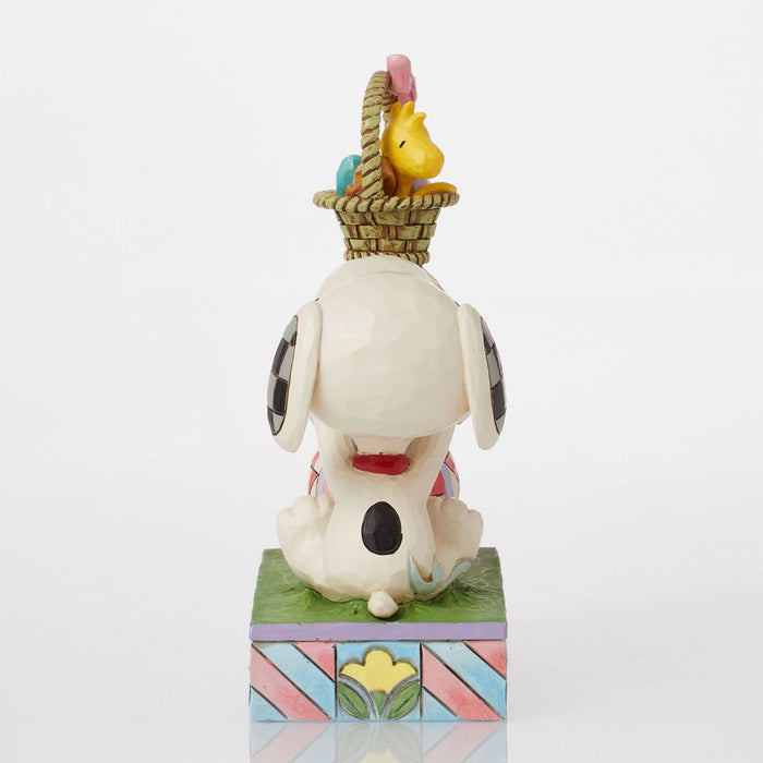 Enesco Snoopy & Woodstock Stacked Egg