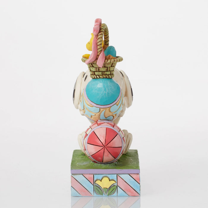 Enesco Snoopy & Woodstock Stacked Egg