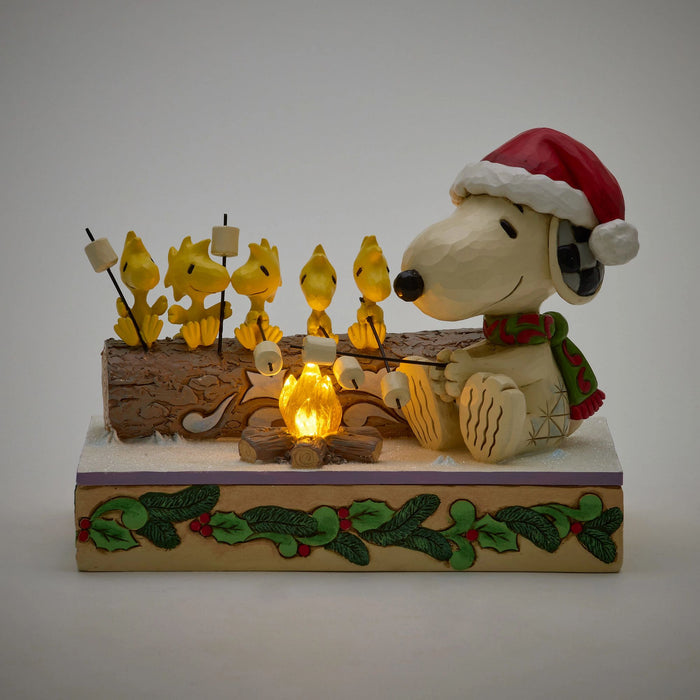 Enesco Snoopy & Woodstocks Roasting