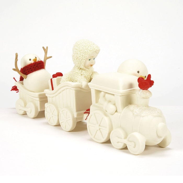 Enesco Snowbaby Train
