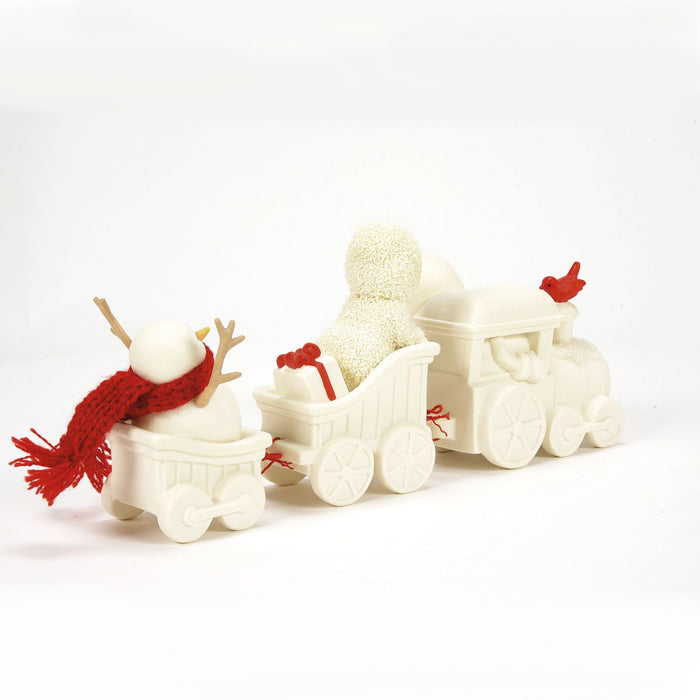 Enesco Snowbaby Train