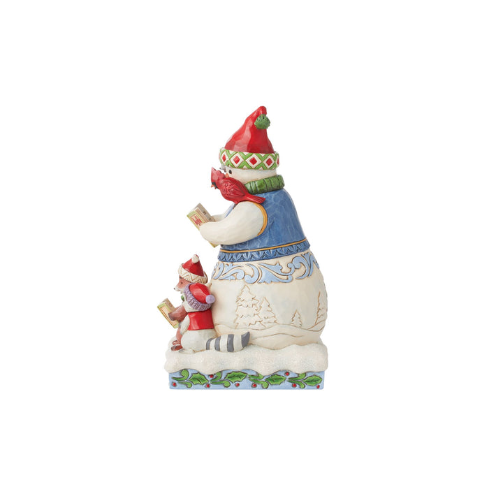 Enesco Snowman & Animals Caroling