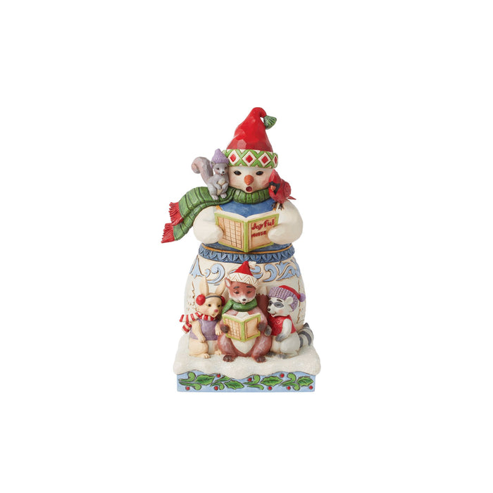 Enesco Snowman & Animals Caroling