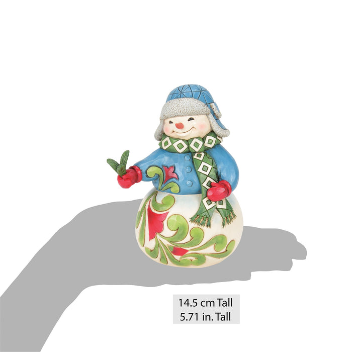 Enesco Snowman Evergreen Sprig Fig