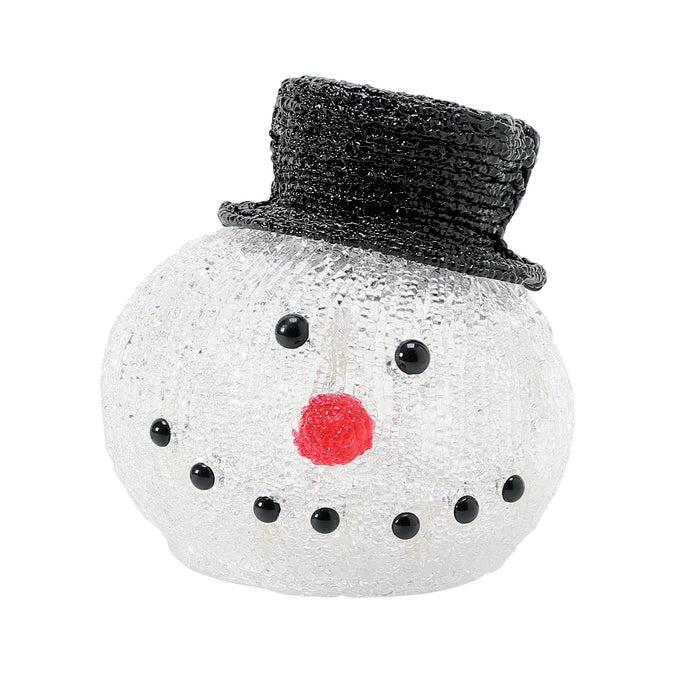 Enesco Snowman Head LED Decor