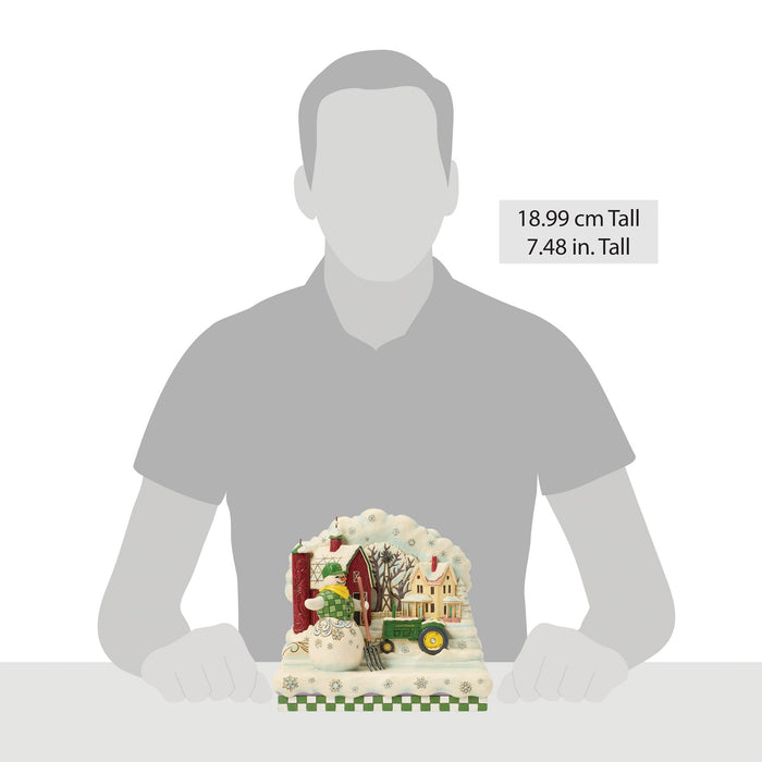 Enesco Snowman Layered Scene