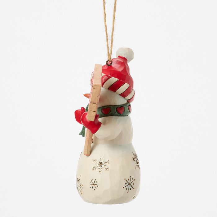 Enesco Snowman Peace & Joy Sign Orn