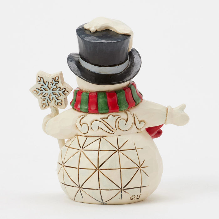 Enesco Snowman Snowflake Staff Mini