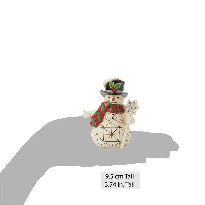 Enesco Snowman Snowflake Staff Mini