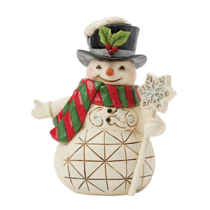 Enesco Snowman Snowflake Staff Mini