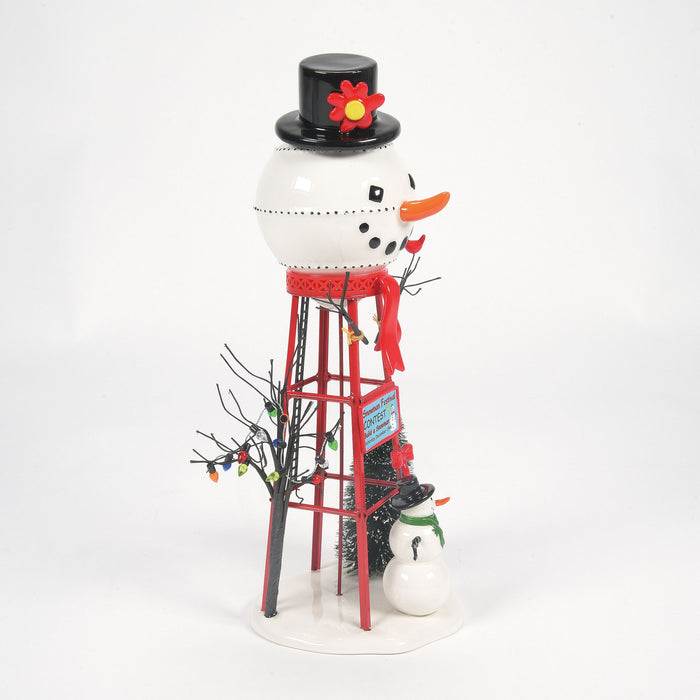 Enesco Snowman Watertower