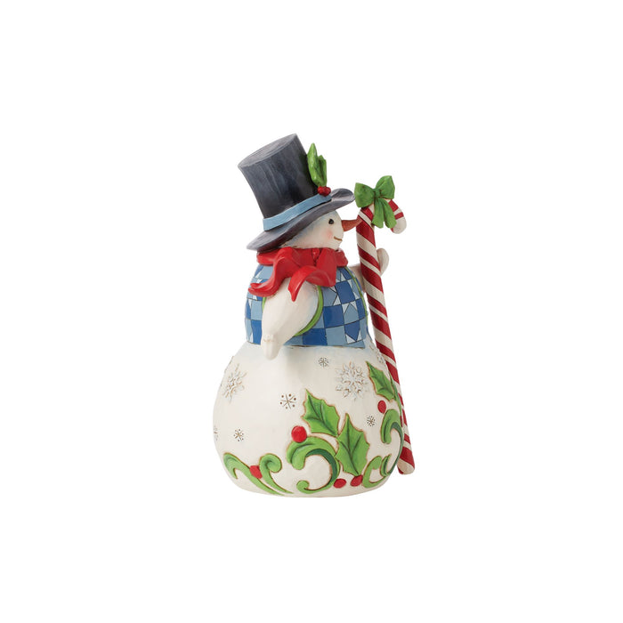 Enesco Snowman With Candy Cane