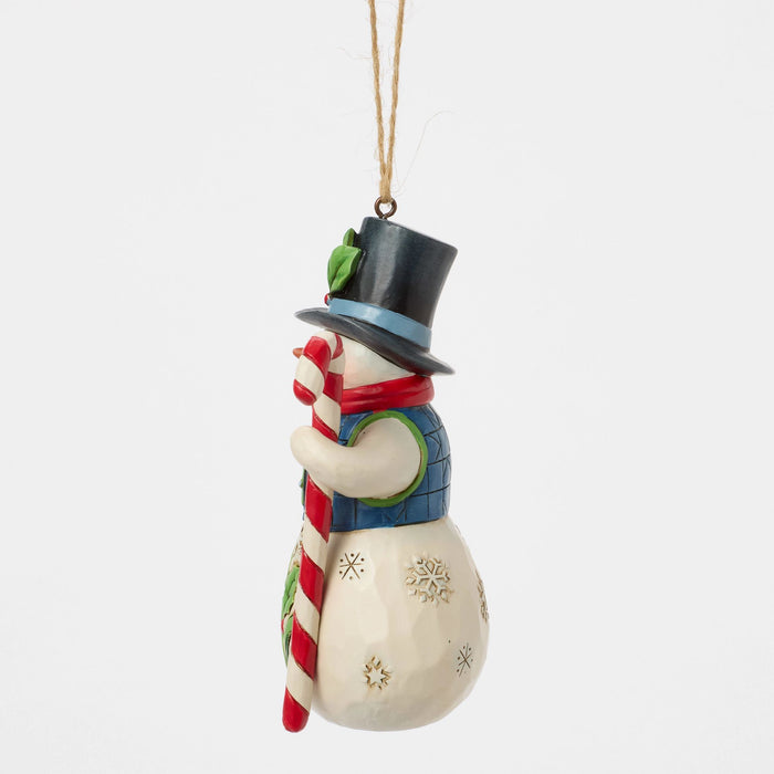 Enesco Snowman With Candy Cane Orn