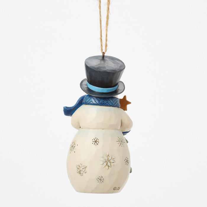 Enesco Snowman With Tree Ornament