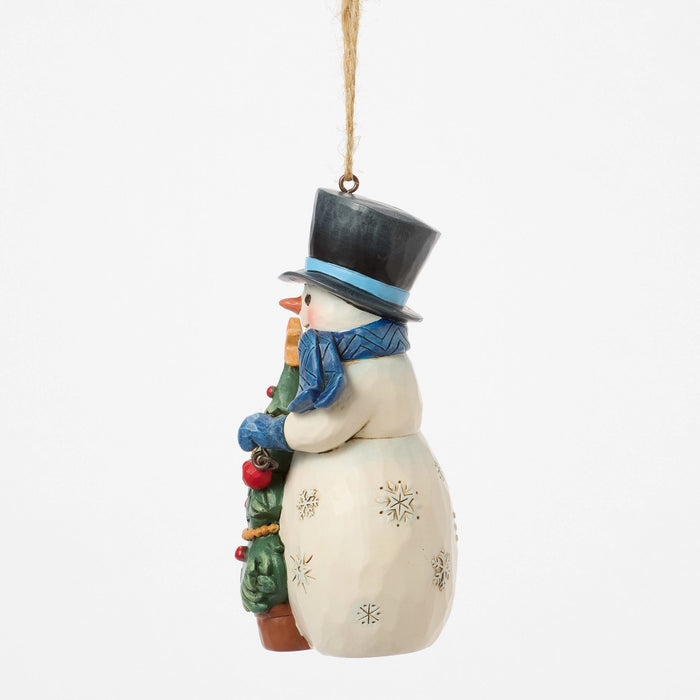Enesco Snowman With Tree Ornament